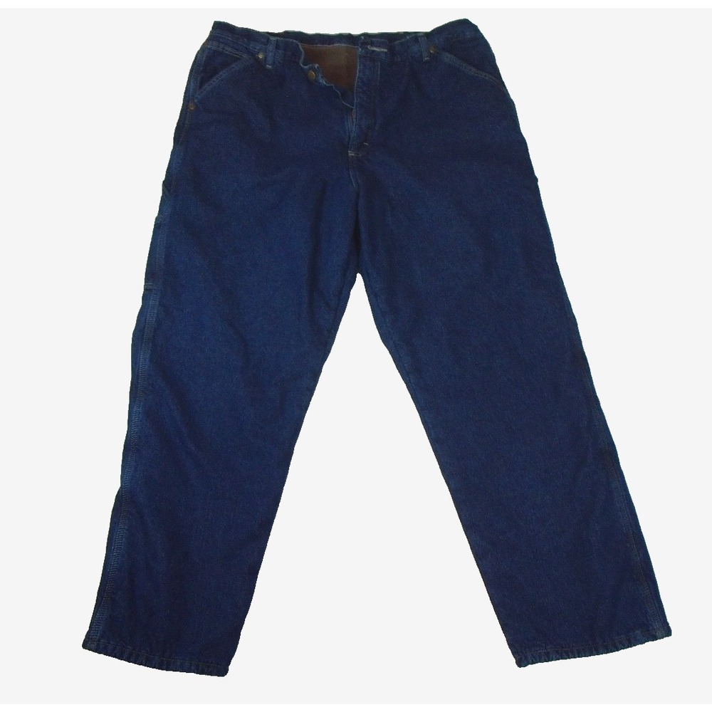 Wrangler Men's Slim Straight Jeans - Dark Blue